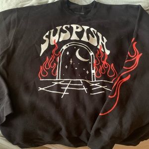 Bailey Sarian suspish merch crewneck sweatshirt